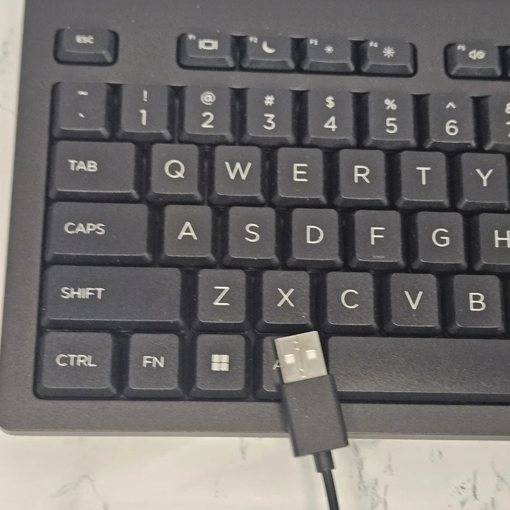 HP 125 Wired Keyboard.